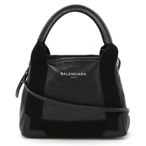 Pre-owned Leather balenciaga-bags Balenciaga Vintage , Black , Dames