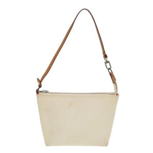 Pre-owned Canvas louis-vuitton-bags Louis Vuitton Vintage , White , Da...