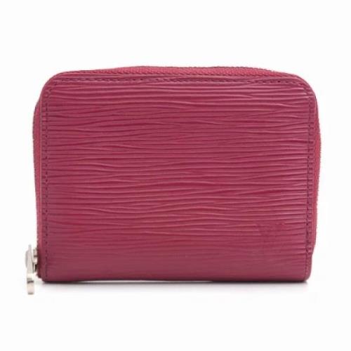 Pre-owned Canvas wallets Louis Vuitton Vintage , Pink , Dames