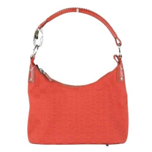 Pre-owned Canvas gucci-bags Gucci Vintage , Red , Dames