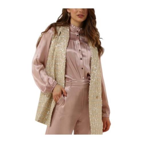 Elegant Beige James Gilet Amaya Amsterdam , Beige , Dames