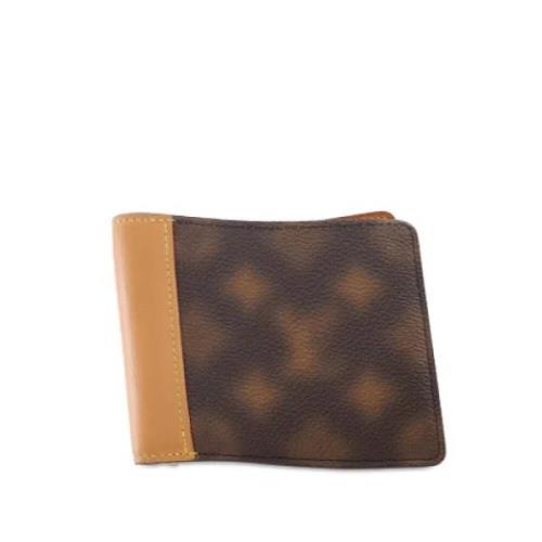 Pre-owned Canvas wallets Louis Vuitton Vintage , Brown , Dames