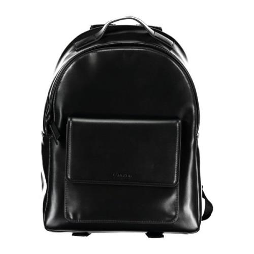 Zwarte Heren Rugzak Laptopvak Calvin Klein , Black , Heren