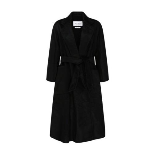 Gebonden Jassen, Klassieke Stijl Max Mara , Black , Dames