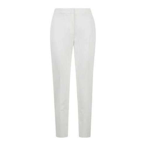 Jersey Broek - Stijlvol en Comfortabel Max Mara , White , Dames