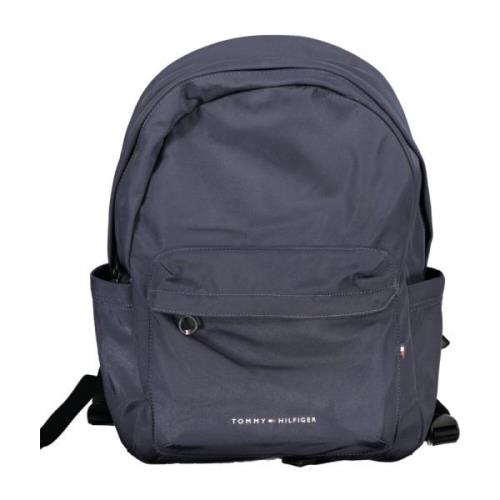 Blauwe Heren Rugzak met Laptopvak Tommy Hilfiger , Blue , Heren