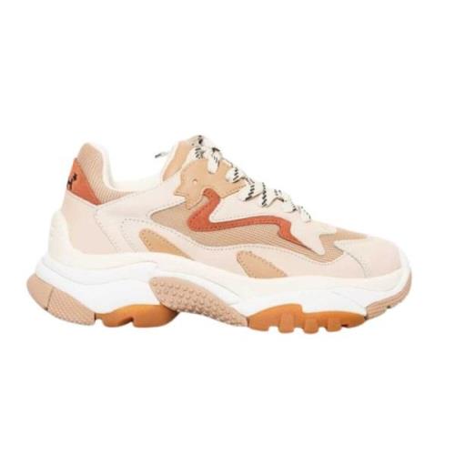 Chunky Panel Trainers met Merkhiel ASH , Beige , Dames