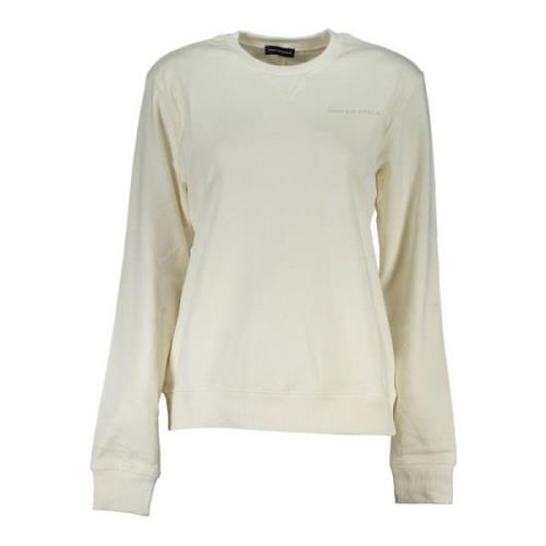 Witte Sweatshirt met Print North Sails , White , Dames