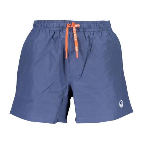 Blauwe Heren Zwemboxers North Sails , Blue , Heren