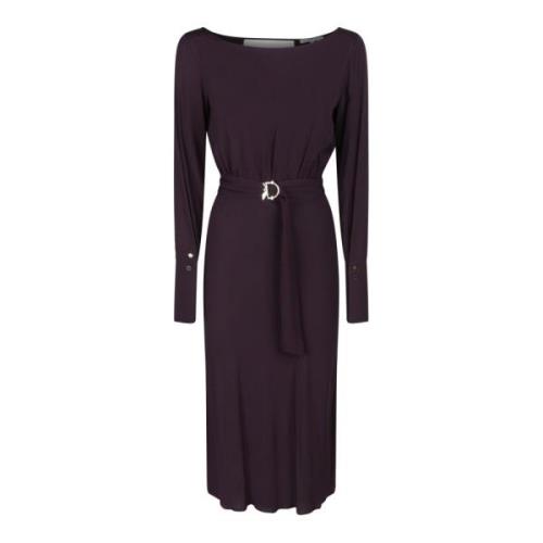 Pruimenjurk met Afneembare Riem Patrizia Pepe , Purple , Dames