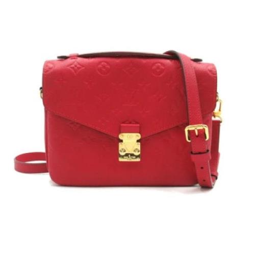 Pre-owned Fabric louis-vuitton-bags Louis Vuitton Vintage , Red , Dame...