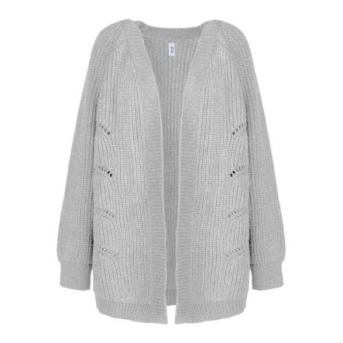 Zachte Wol Vest voor Vrouwen BomBoogie , Gray , Dames