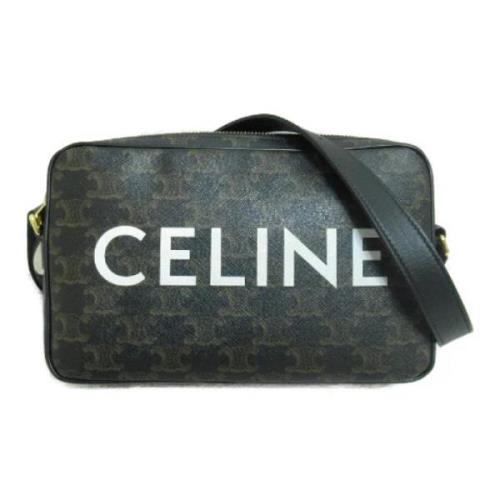 Pre-owned Canvas celine-bags Celine Vintage , Brown , Dames