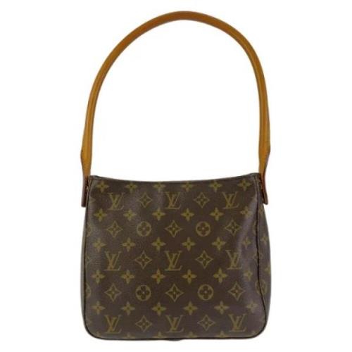 Pre-owned Canvas louis-vuitton-bags Louis Vuitton Vintage , Brown , Da...