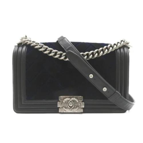 Pre-owned Leather chanel-bags Chanel Vintage , Black , Dames