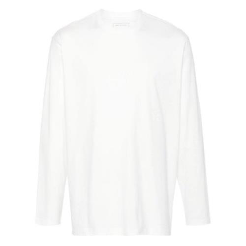 Luxe Longsleeve T-shirt Y-3 , White , Heren