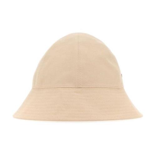 Stijlvolle Ivory Linnen Bucket Hoed Z Zegna , White , Heren