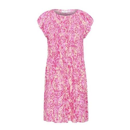 Roze Zšbre Art Maxi Jurk Saint Tropez , Pink , Dames