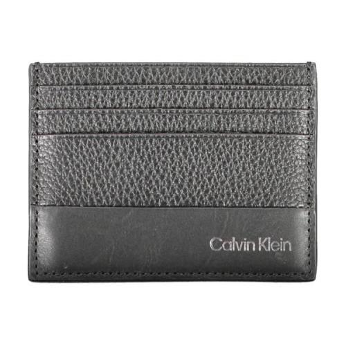 Herenportemonnee met Kaarthouder Calvin Klein , Black , Heren