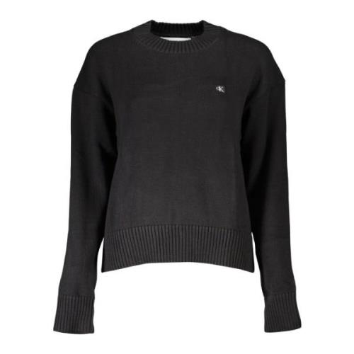 Zwart Langemouw Katoenen Top Calvin Klein , Black , Heren