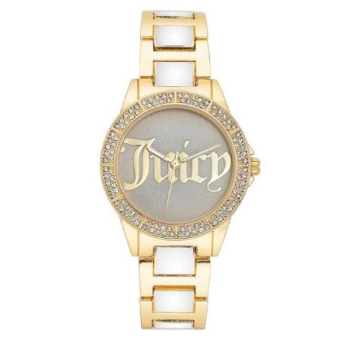 Gouden Damesmode Horloge Juicy Couture , Yellow , Dames