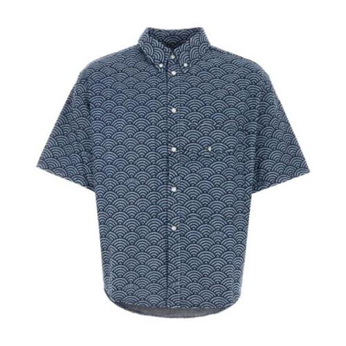 Stijlvolle Denim Shirt Kenzo , Blue , Heren