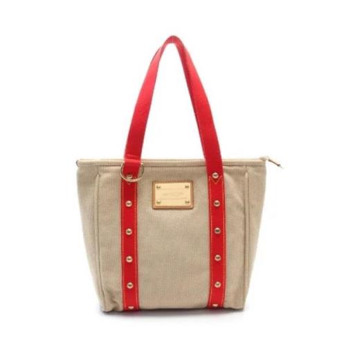 Pre-owned Coated canvas louis-vuitton-bags Louis Vuitton Vintage , Bei...