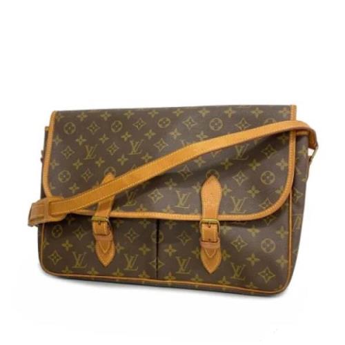 Pre-owned Fabric louis-vuitton-bags Louis Vuitton Vintage , Brown , Da...