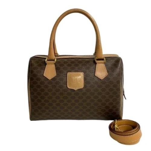 Pre-owned Canvas celine-bags Celine Vintage , Brown , Dames