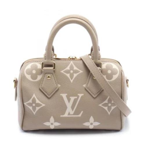 Pre-owned Leather louis-vuitton-bags Louis Vuitton Vintage , Beige , D...