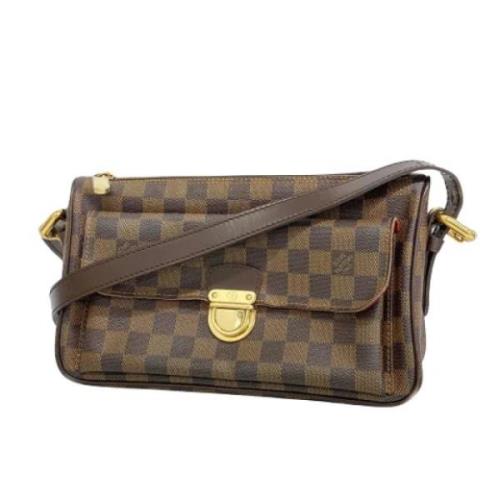 Pre-owned Canvas louis-vuitton-bags Louis Vuitton Vintage , Brown , Da...