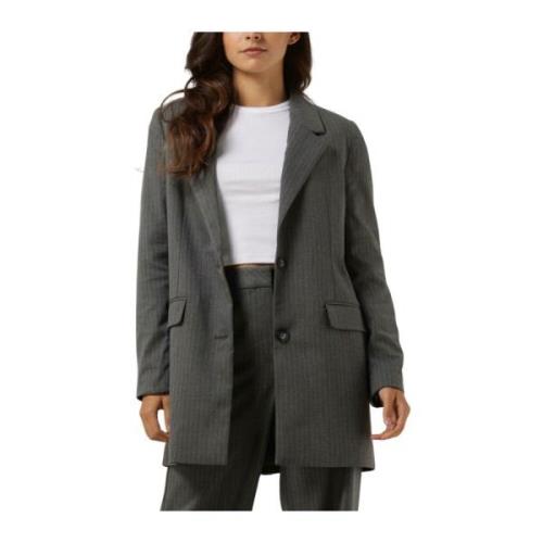 Relaxed blazer in grijs Selected Femme , Gray , Dames