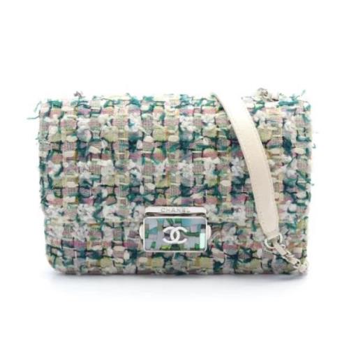 Pre-owned Canvas chanel-bags Chanel Vintage , Green , Dames