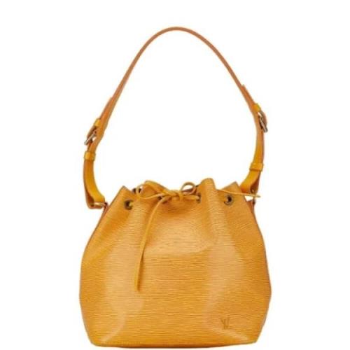 Pre-owned Leather louis-vuitton-bags Louis Vuitton Vintage , Yellow , ...