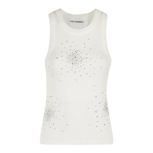 Klassieke Tanktop DES Phemmes , White , Dames