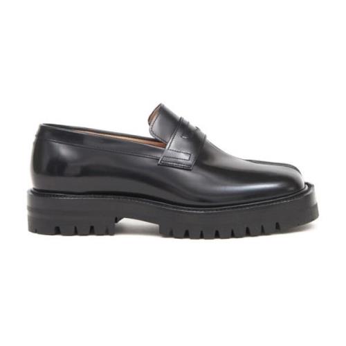 Zwarte County Loafer Schoenen Maison Margiela , Black , Dames