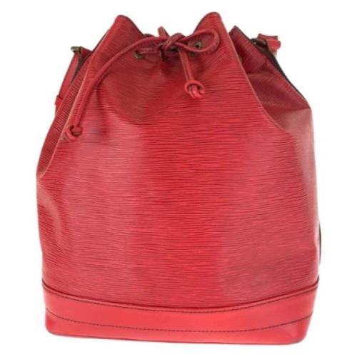 Pre-owned Leather louis-vuitton-bags Louis Vuitton Vintage , Red , Dam...