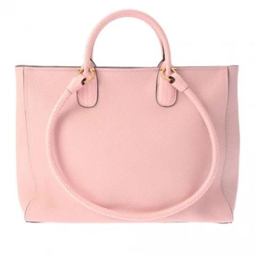 Pre-owned Leather totes Salvatore Ferragamo Pre-owned , Pink , Dames