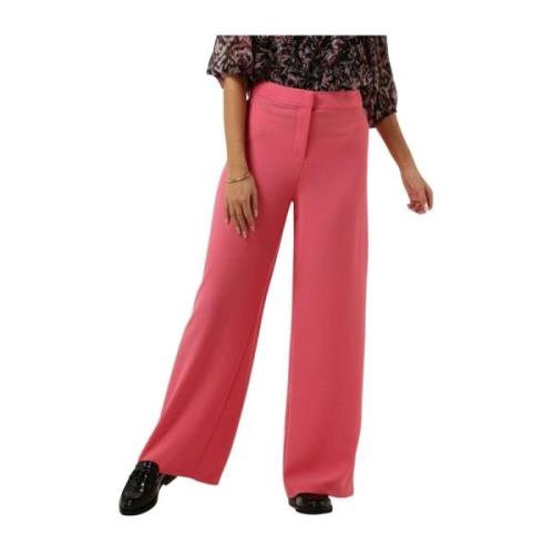 Wijde Fuchsia Broek Notes Du Nord , Pink , Dames