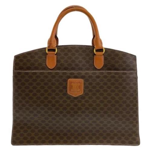 Pre-owned Canvas celine-bags Celine Vintage , Brown , Dames