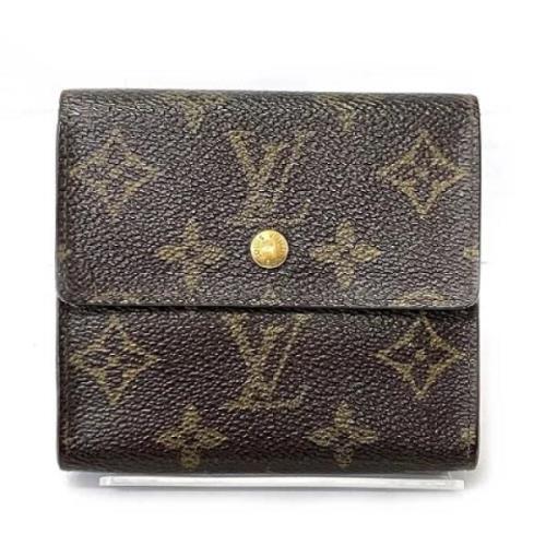 Pre-owned Canvas wallets Louis Vuitton Vintage , Brown , Dames