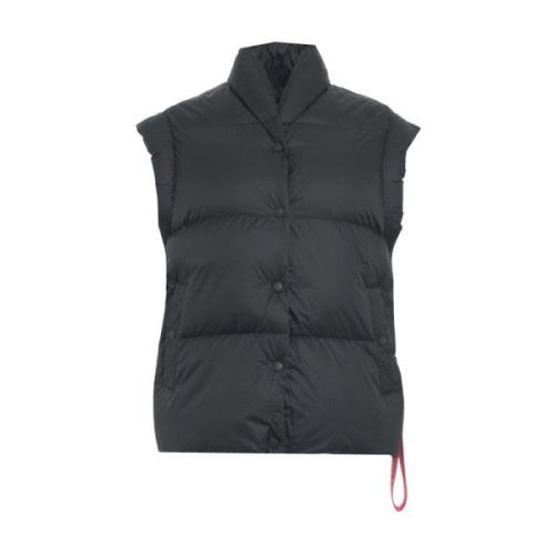 Zwart Vest Aw24 Dameskleding Afterlabel , Black , Dames