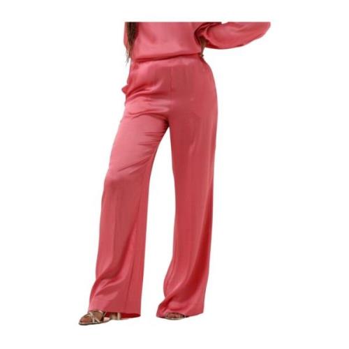 Roze Emmerson Trousers Damesbroek Semicouture , Pink , Dames