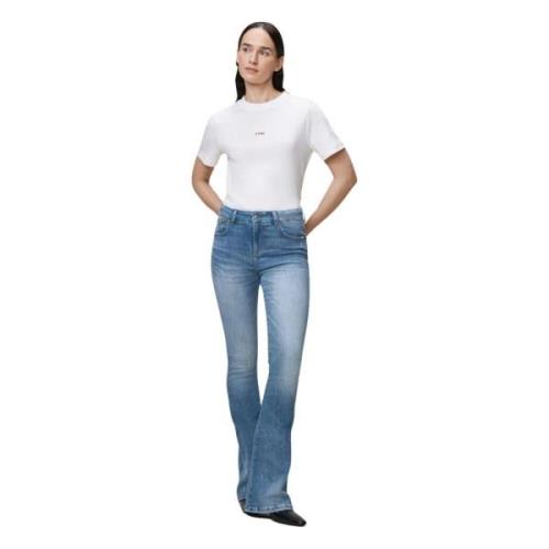 Raval 16 Jeans Blauw Lois , Blue , Dames