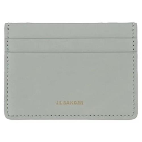 Leather wallets Jil Sander , Gray , Dames