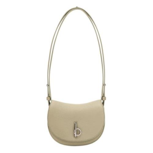 Kleine Crossbody Tas Burberry , Beige , Dames