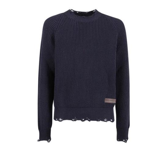 Stijlvolle Pullover Trui voor Mannen Dsquared2 , Blue , Heren