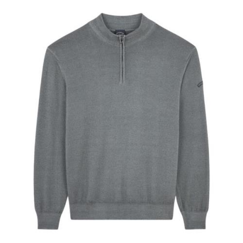 Stijlvolle Pull voor Mannen Paul & Shark , Green , Heren