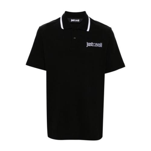 Zwarte T-shirts en Polos ***cv Just Cavalli , Black , Heren