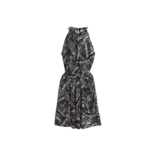 Elegante Jurk voor Vrouwen Michael Kors , Black , Dames